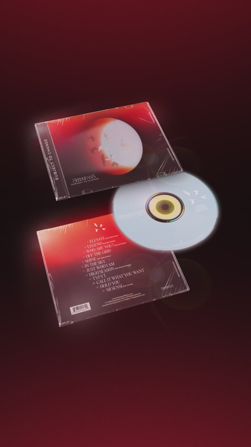 SUBJECT TO CHANGE - CD