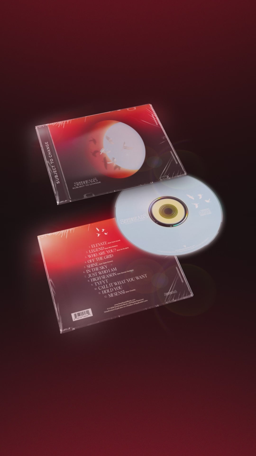 SUBJECT TO CHANGE - CD